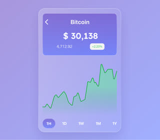 Vista general de la plataforma de comercio de criptomonedas de Lumen Riqualdo con datos en tiempo real